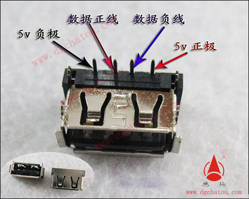 usb插座接線圖