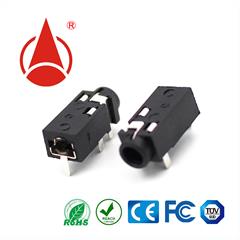 PJ-218A,2.5耳機插座，沉板式，貼片母座，耳機母座，麥克風母座，音響,DC音叉插頭，DC母座，充電頭，DC plug,連接器，適配器插頭，端子，DC插頭廠家