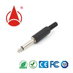 6.3耳機(jī)插頭組裝式,麥克風(fēng)插頭，音頻視頻插頭，音響,DC音叉插頭，DC母座，充電頭，DC plug,連接器，適配器插頭，端子，DC插頭廠家