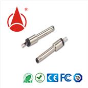 2006TV175C刺破式，2.0*0.6*17.5，DC插頭，適配器插頭，音叉插頭