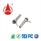 2006TVL125-90，2.0*0.6*12.5,DC插頭，適配器插頭，音叉插頭